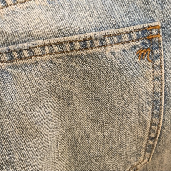 Madewell The Perfect Summer Jean Light Blue Wash Jeans Relaxed Fit 26 $115.00 - Picture 10 of 10